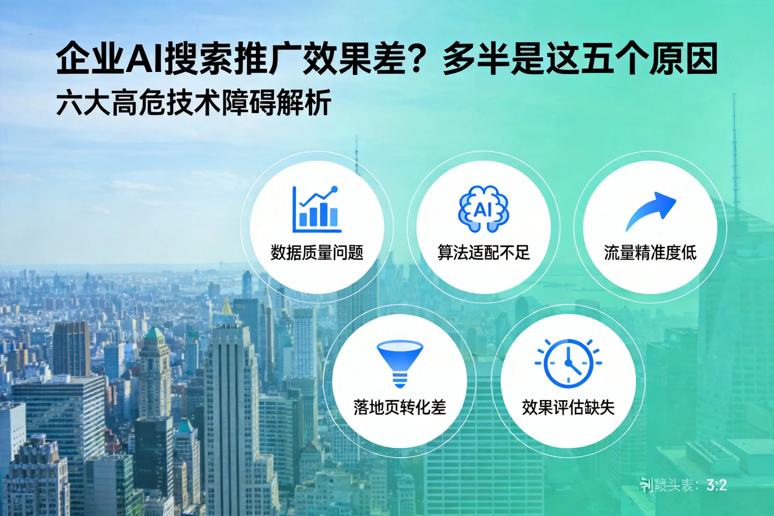 万秀企业AI搜索推广效果差?多半是这五个原因